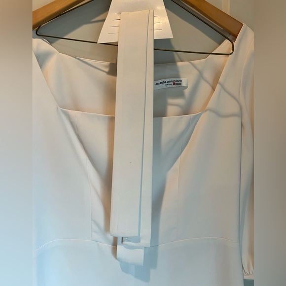 Amanda Uprichard Romper in Ivory - Picture 2 of 3